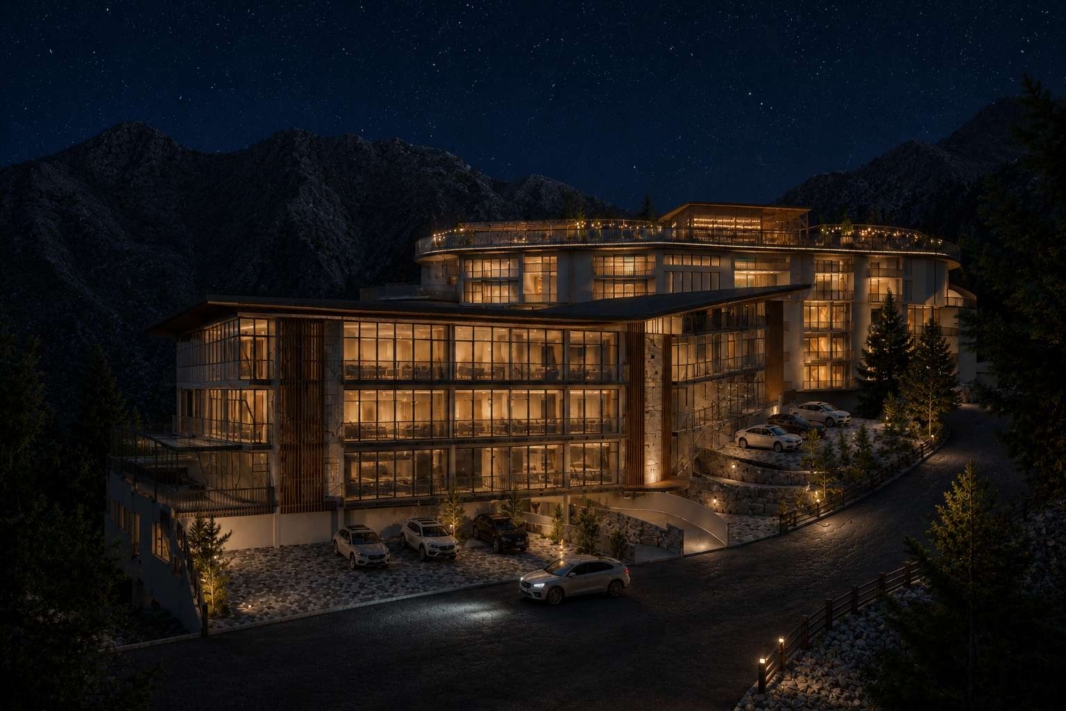 The Reserve under the stars